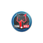 Наклейка | MTS GameGod Wolf | Кёльн 2014
