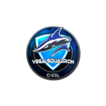 Наклейка | Vega Squadron (металлическая) | Катовице 2019